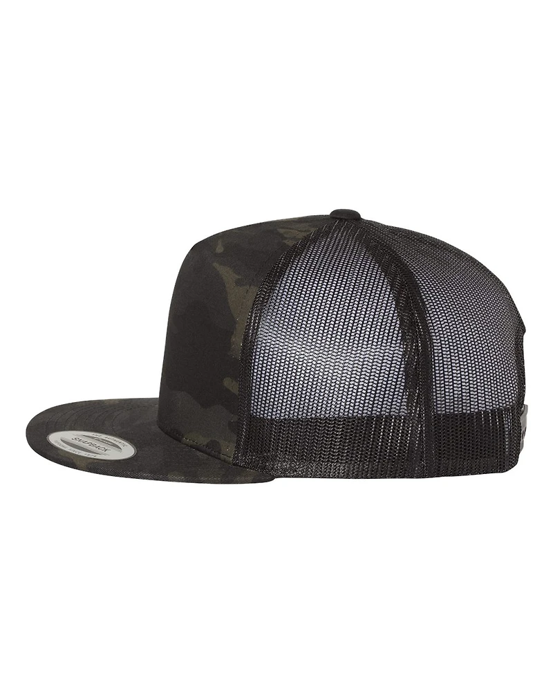 Casquette classique trucker à cinq panneaux YP Classics