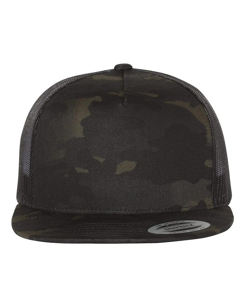 Casquette classique trucker à cinq panneaux YP Classics