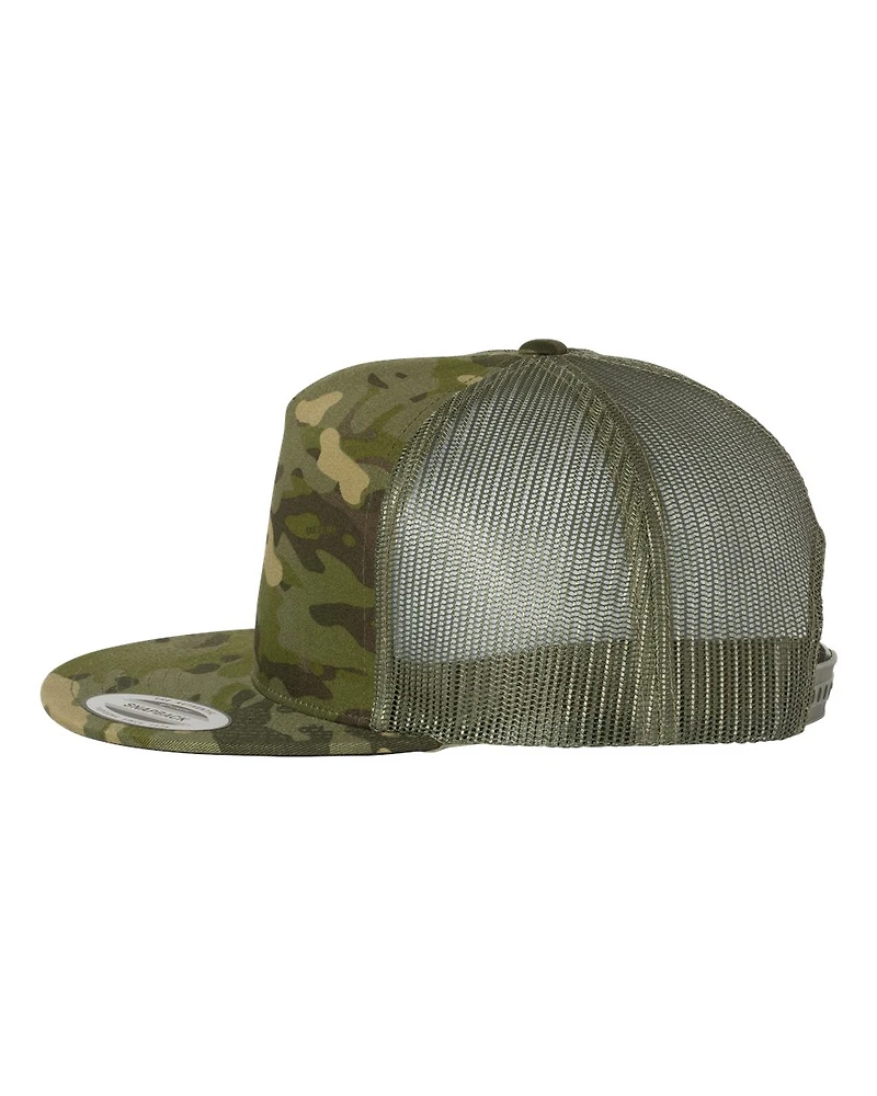 Casquette classique trucker à cinq panneaux YP Classics