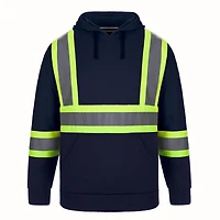 Sweat à capuche de sécurité haute visibilité pour adulte | T-Shirt Time