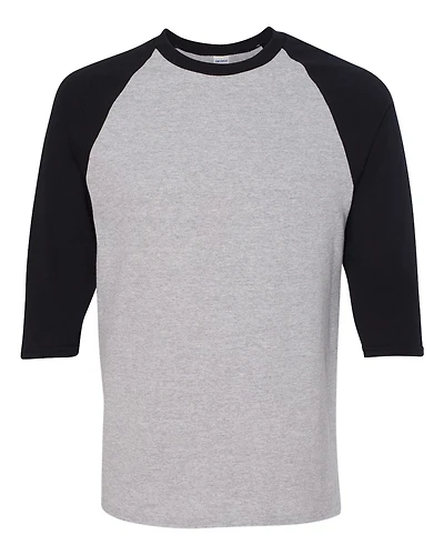 Gildan Heavy Cotton™ Raglan Three-Quarter Sleeve T-Shirt | Time
