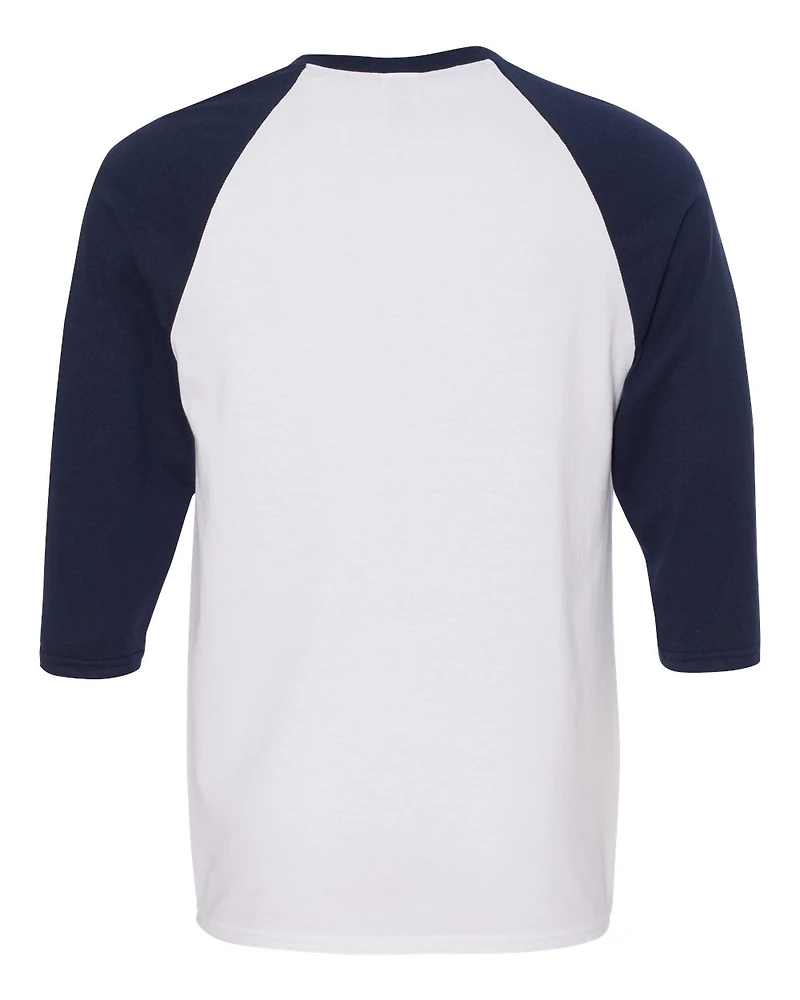 Gildan Heavy Cotton™ Raglan Three-Quarter Sleeve T-Shirt | Time