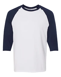 Gildan Heavy Cotton™ Raglan Three-Quarter Sleeve T-Shirt | Time