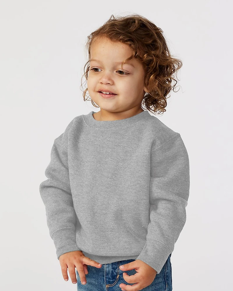Sweat-shirt à Col Rond en Molleton pour Tout-petit