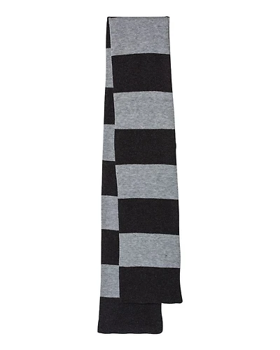 Sportsman Rugby-Striped Knit Scarf | T-Shirt Time