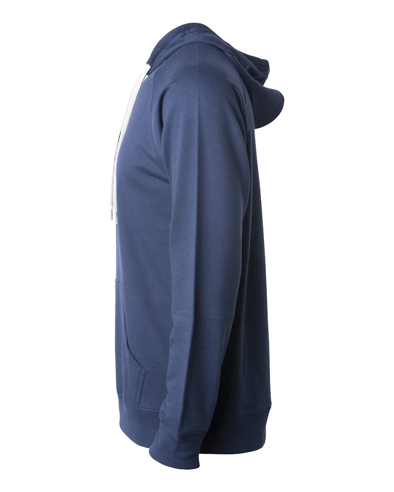 Independent Trading Co. Icon Lightweight Loopback Terry Hooded Sweatshirt | T-Shirt Time