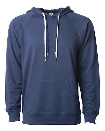 Independent Trading Co. Icon Lightweight Loopback Terry Hooded Sweatshirt | T-Shirt Time