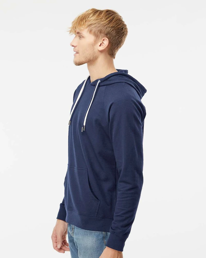 Independent Trading Co. Icon Lightweight Loopback Terry Hooded Sweatshirt | T-Shirt Time