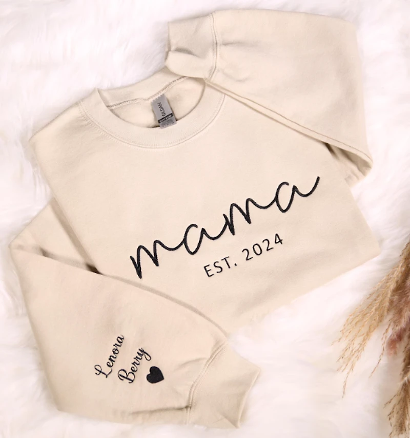 Embroidery Mother's Day | T-Shirt Time