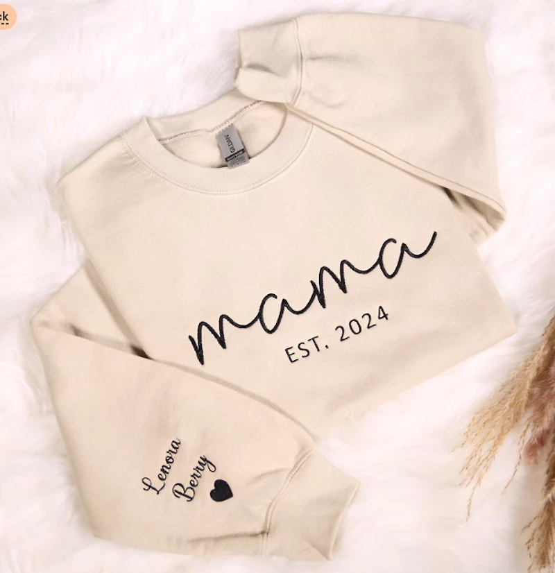 Embroidery Mother's Day | T-Shirt Time