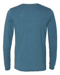 Heather CVC Long Sleeve Tee | T-Shirt Time