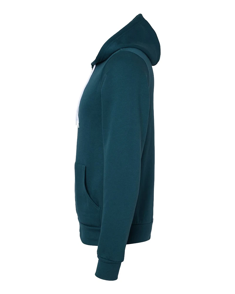 Unisex Sponge Fleece Full-Zip Hoodie Sweatshirt | T-Shirt Time