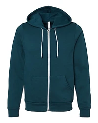 Unisex Sponge Fleece Full-Zip Hoodie Sweatshirt | T-Shirt Time