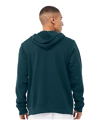 Unisex Sponge Fleece Full-Zip Hoodie Sweatshirt | T-Shirt Time