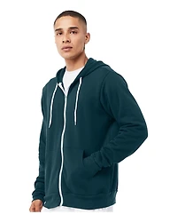 Unisex Sponge Fleece Full-Zip Hoodie Sweatshirt | T-Shirt Time