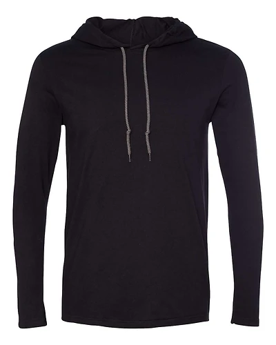 Unisex Softstyle® Lightweight Hooded Long Sleeve T-Shirt | Time