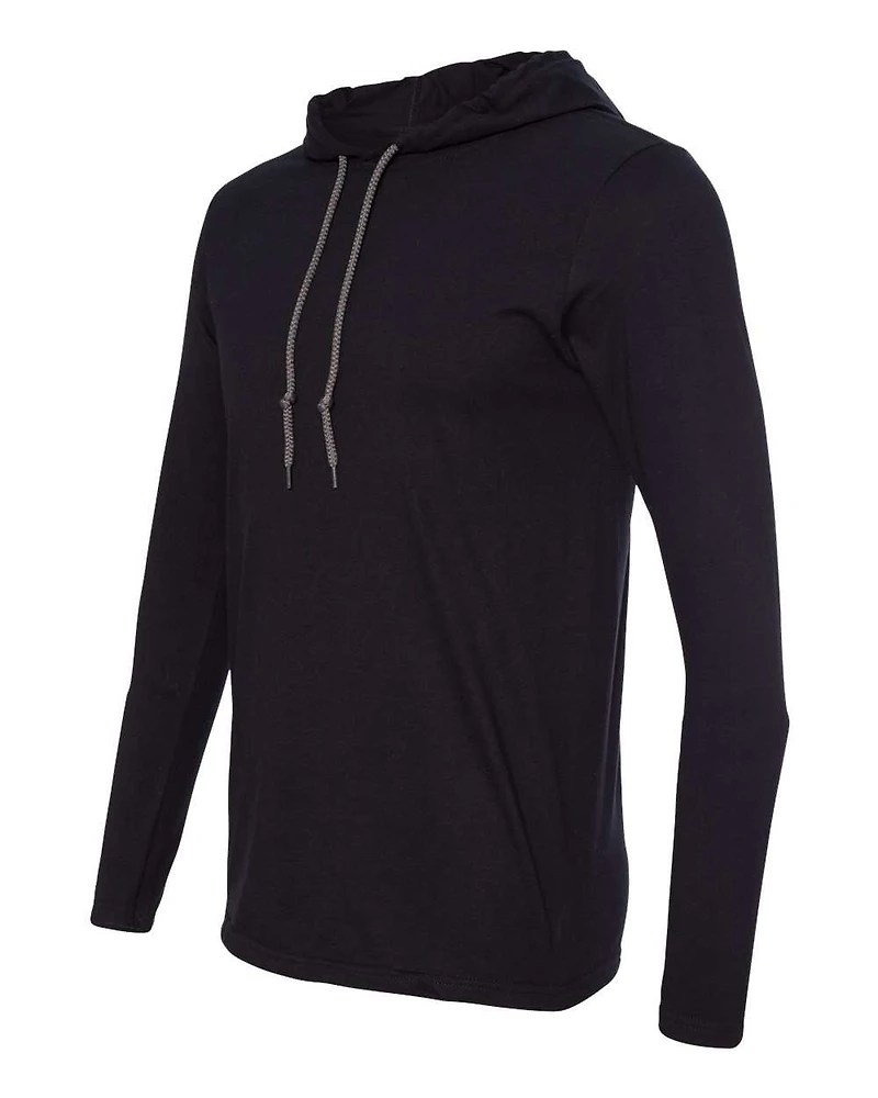 Unisex Softstyle® Lightweight Hooded Long Sleeve T-Shirt | Time
