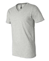 Tee à col en V Unisex Heather CVC