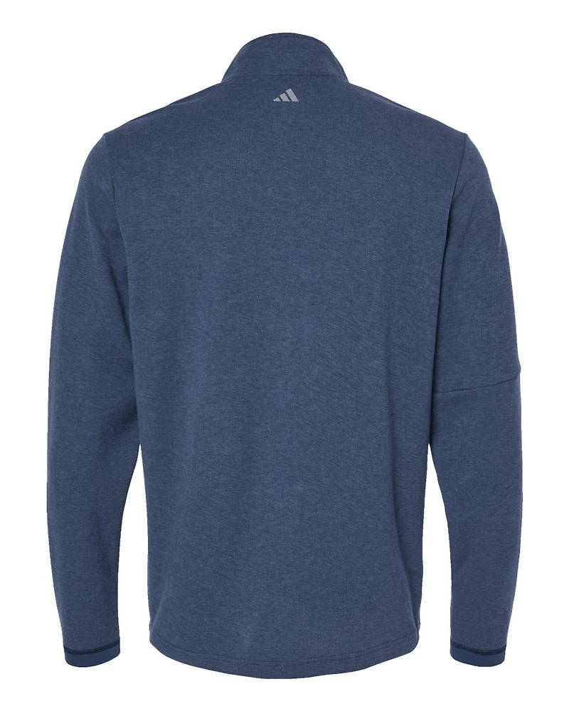 Men’s 3-Stripes Quarter-Zip Sweater Pullover