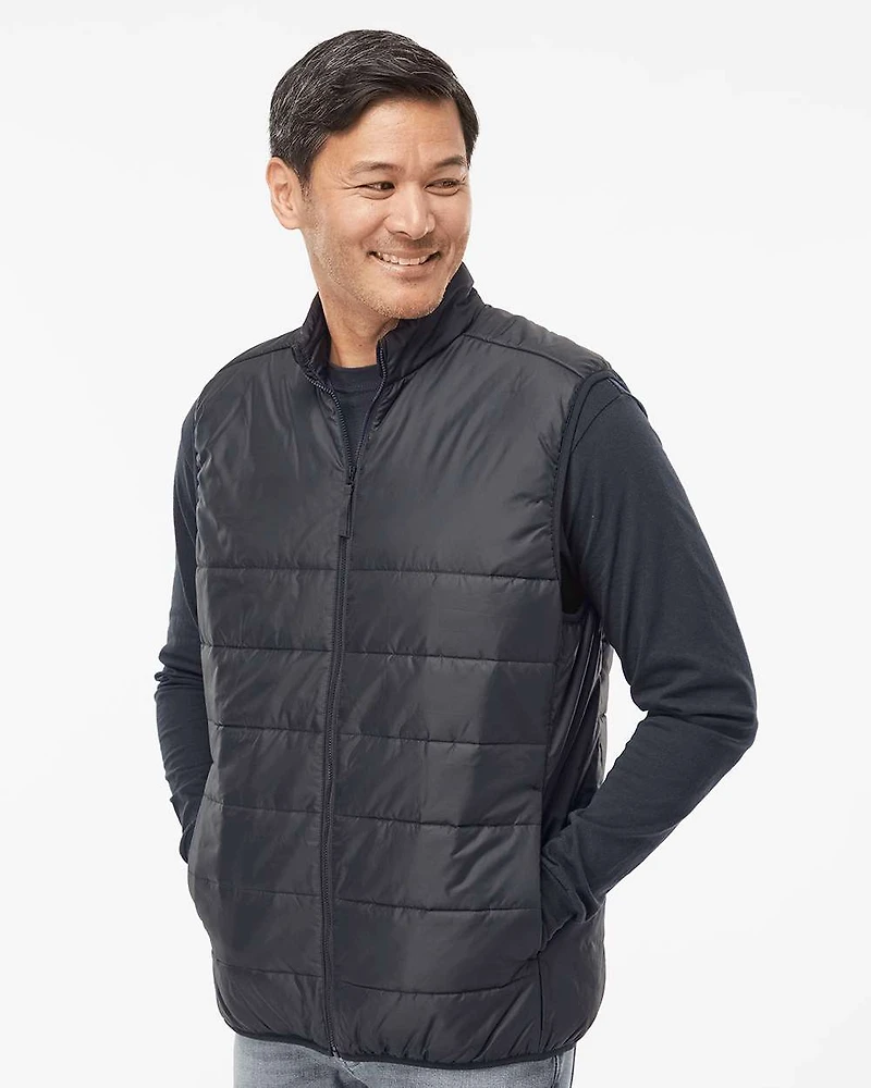 Men's Puffer Full-Zip Vest | T-Shirt Time