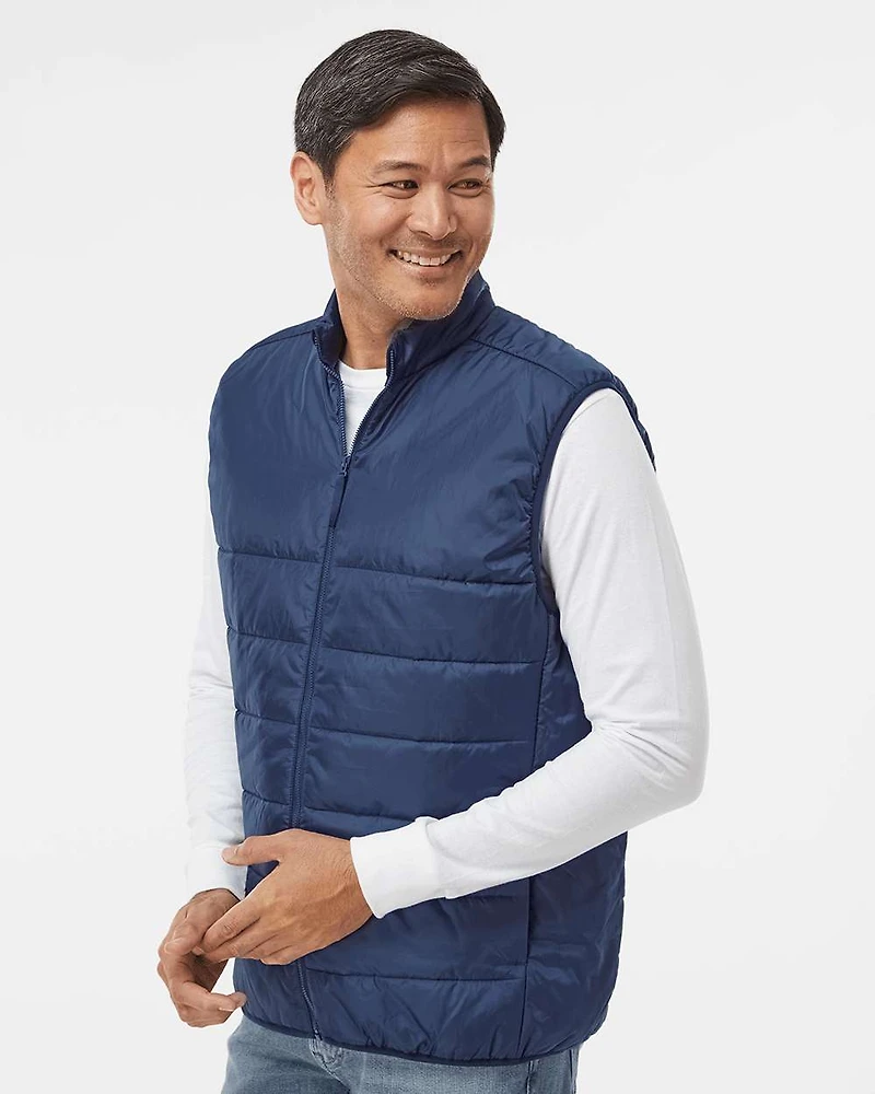 Gilet matelassé zippé pour homme