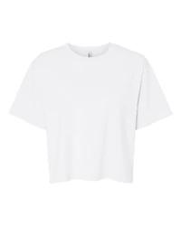 Tee-shirt Boxy en Jersey Fin pour Femmes | T-Shirt Time