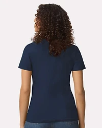 T-shirt mi-lourd Softstyle pour femmes