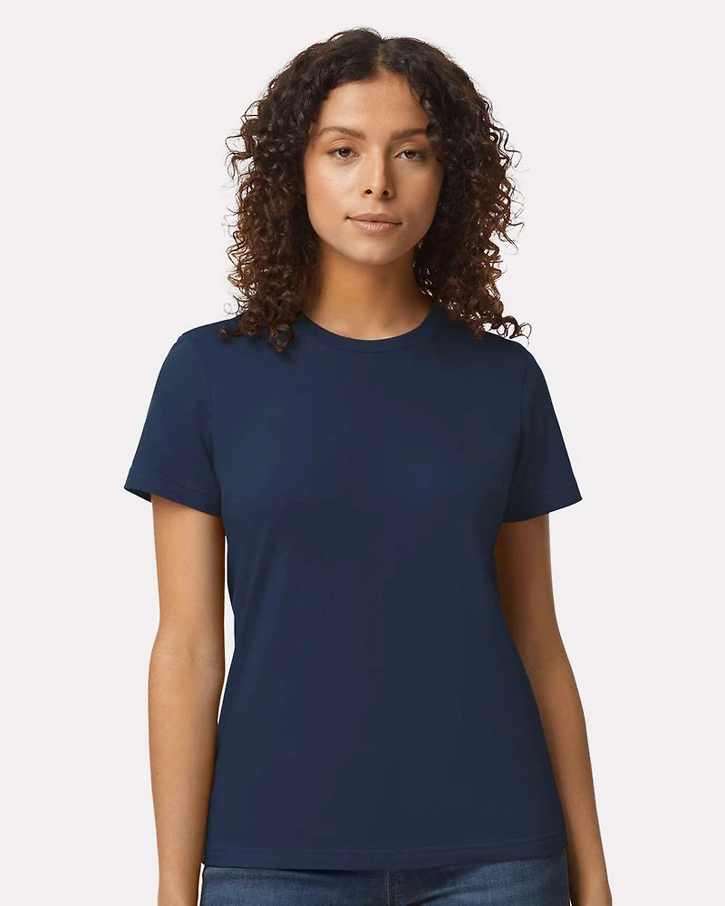 T-shirt mi-lourd Softstyle pour femmes