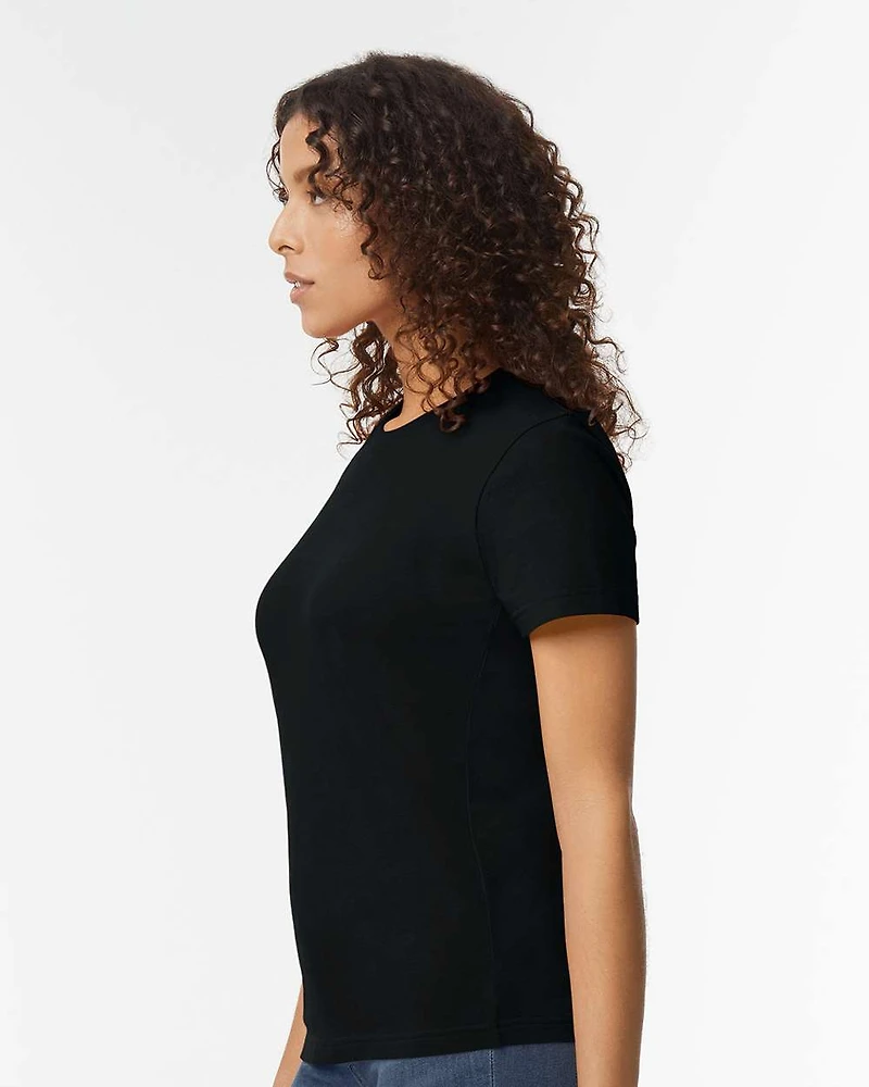 T-shirt mi-lourd Softstyle pour femmes