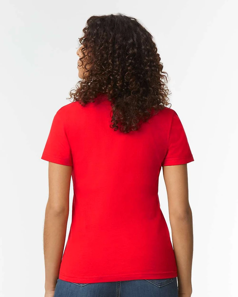T-shirt mi-lourd Softstyle pour femmes