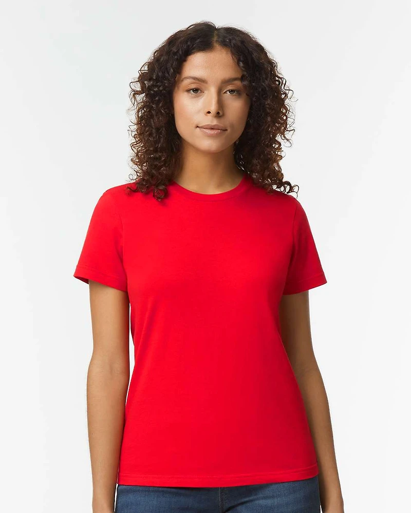 T-shirt mi-lourd Softstyle pour femmes