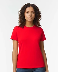 T-shirt mi-lourd Softstyle pour femmes