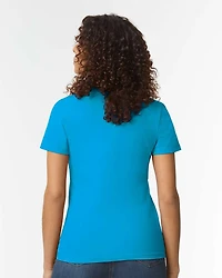 T-shirt mi-lourd Softstyle pour femmes