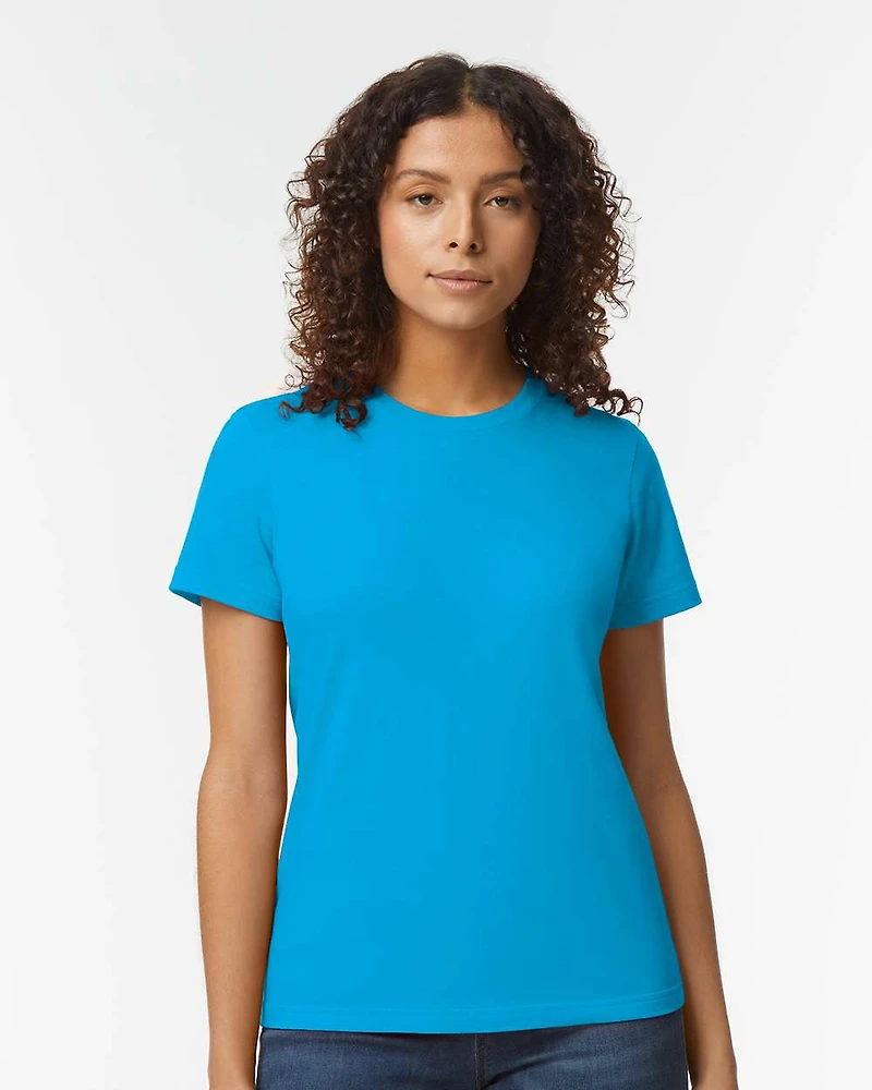 T-shirt mi-lourd Softstyle pour femmes
