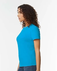 T-shirt mi-lourd Softstyle pour femmes