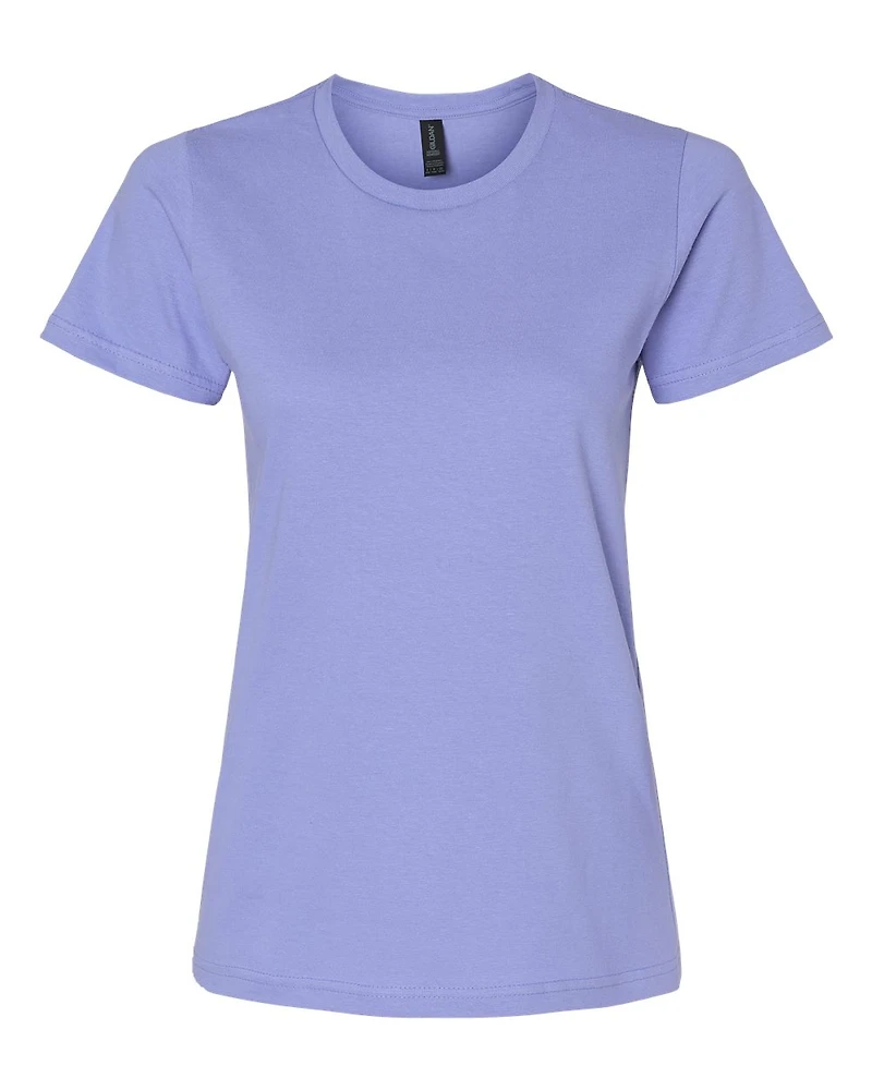 T-shirt mi-lourd Softstyle pour femmes