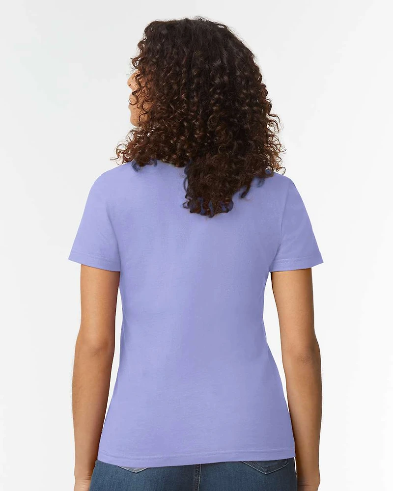T-shirt mi-lourd Softstyle pour femmes