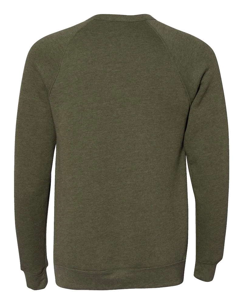 Unisex Sponge Fleece Raglan Crewneck Sweatshirt | T-Shirt Time