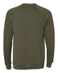 Unisex Sponge Fleece Raglan Crewneck Sweatshirt | T-Shirt Time