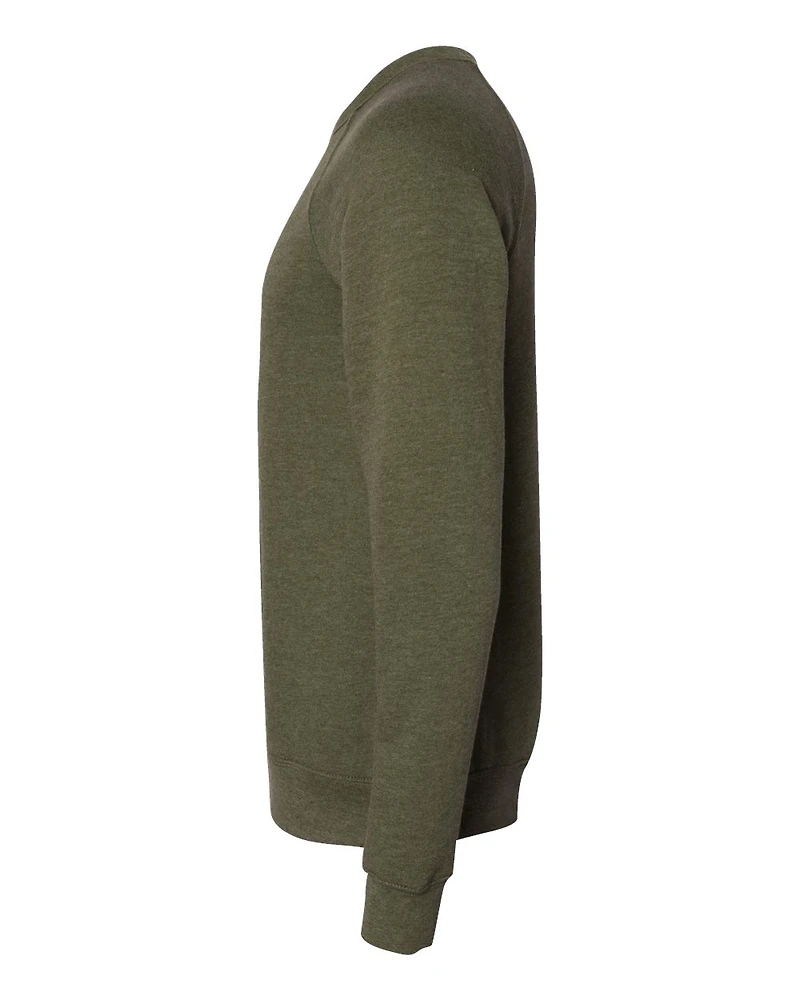 Unisex Sponge Fleece Raglan Crewneck Sweatshirt | T-Shirt Time