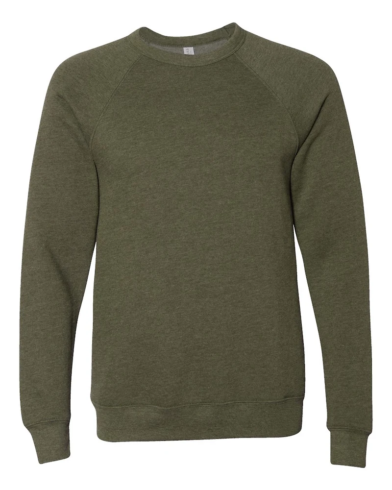 Unisex Sponge Fleece Raglan Crewneck Sweatshirt | T-Shirt Time
