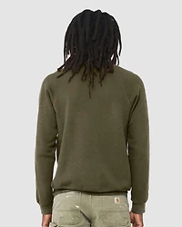 Unisex Sponge Fleece Raglan Crewneck Sweatshirt | T-Shirt Time