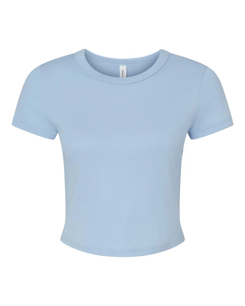 Women's Micro Rib Baby Tee | T-Shirt Time