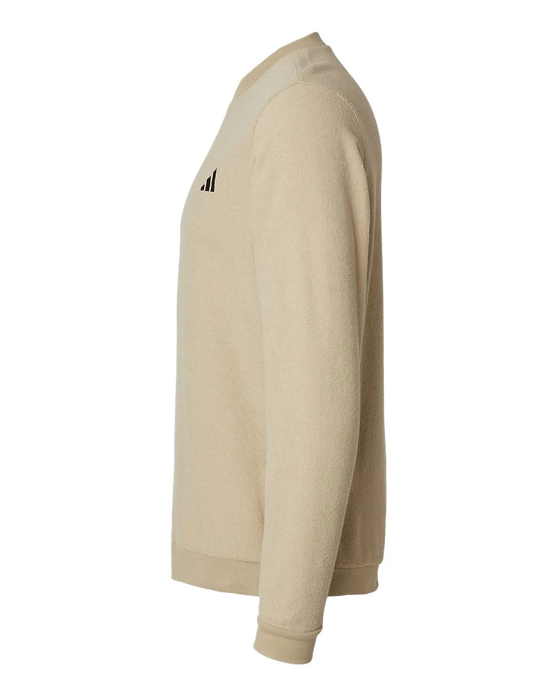 Sweatshirt Col Ras du Cou en Bouclette pour Homme
