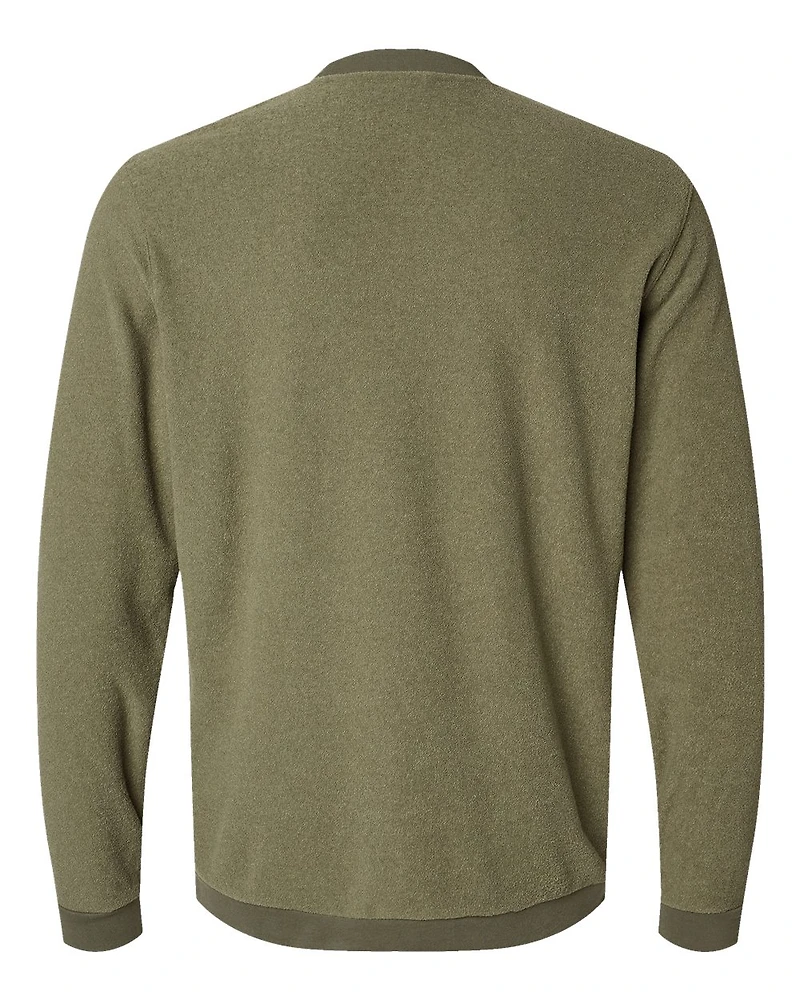 Men's Terry Loop Crewneck Sweatshirt | T-Shirt Time