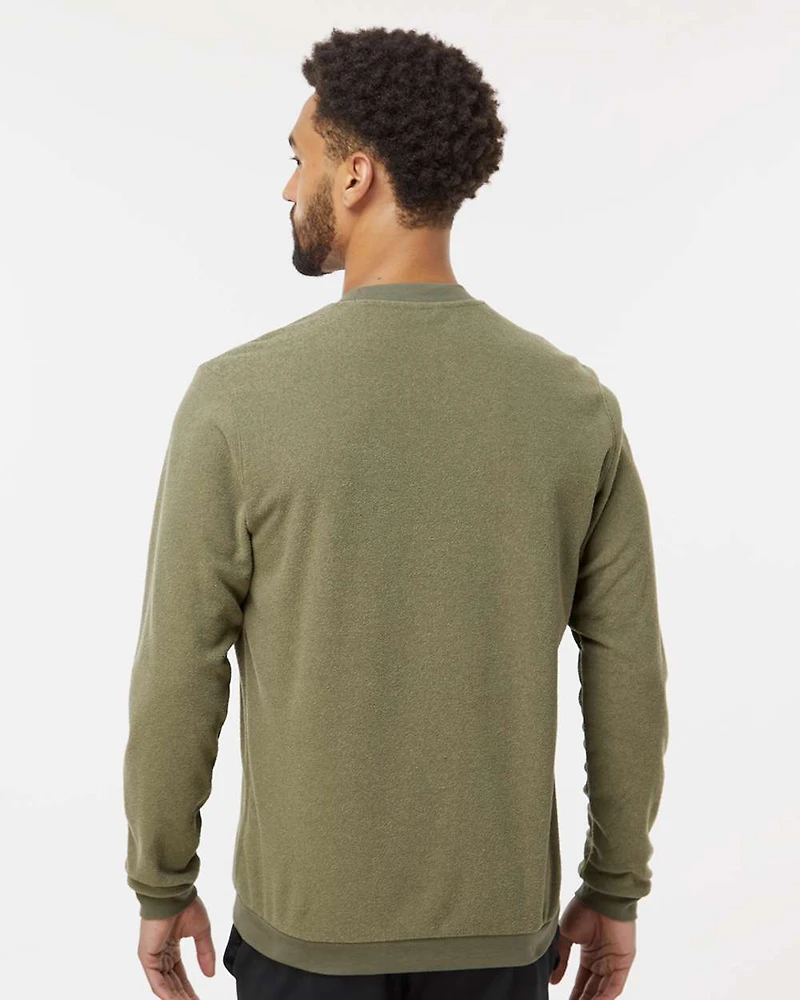 Men's Terry Loop Crewneck Sweatshirt | T-Shirt Time