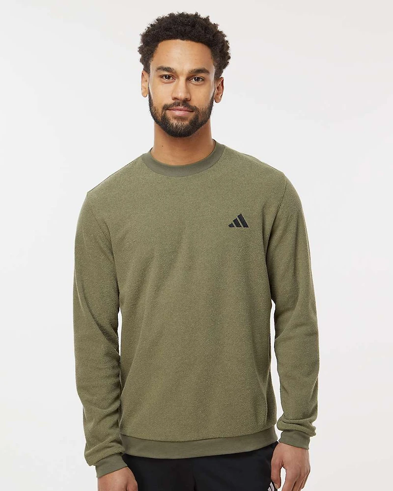 Men's Terry Loop Crewneck Sweatshirt | T-Shirt Time