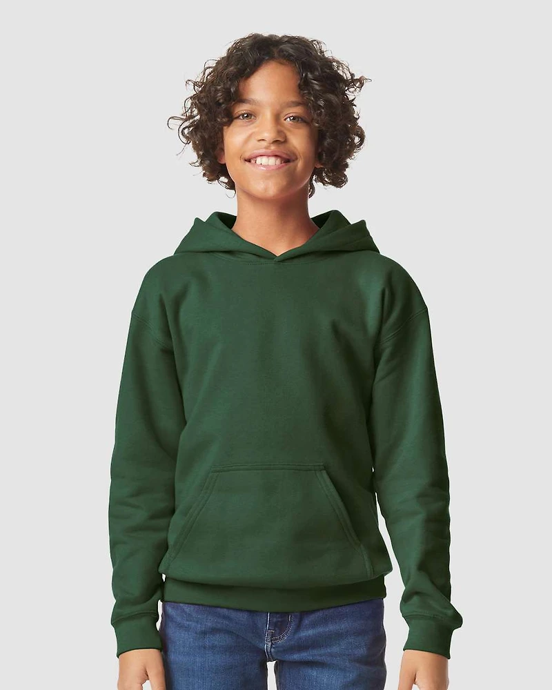 Youth Softstyle® Midweight Hooded Sweatshirt | T-Shirt Time