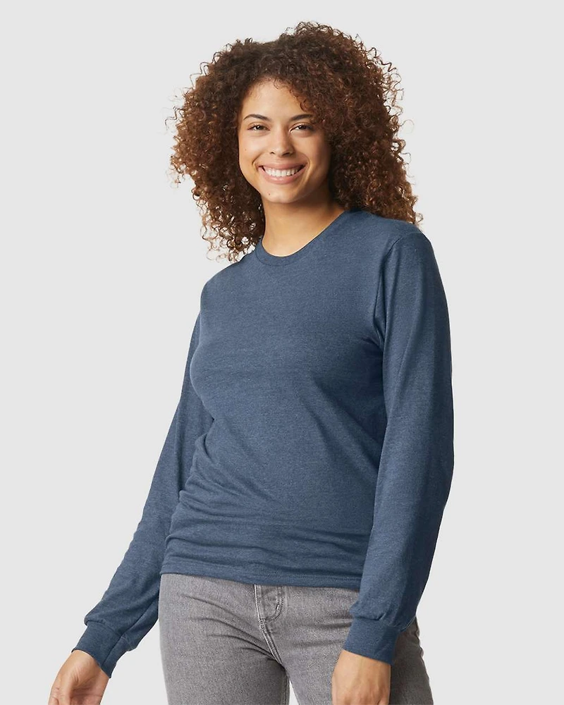Unisex Softstyle® CVC Long Sleeve T-Shirt | Time
