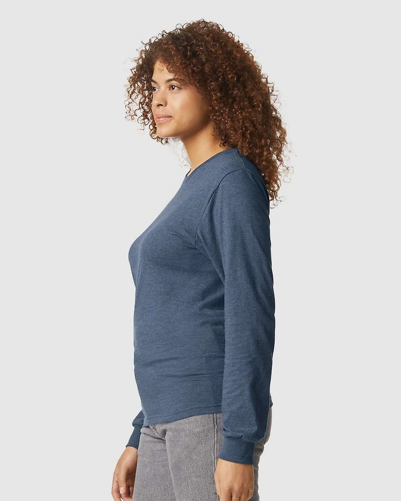 Unisex Softstyle® CVC Long Sleeve T-Shirt | Time